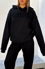 From The Archives Lexi Oversized Hoodie Black