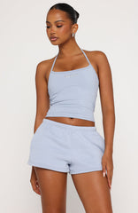 Test Drive Halter Top Blue