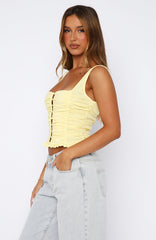 Bare With Me Bustier Lemon