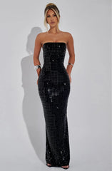 Neriah Maxi Dress - Black