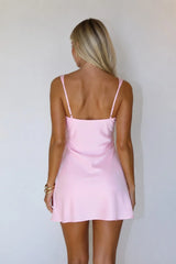 Two Tone Spaghetti Straps Fitted Homecoming Dress with Ruched Bodice