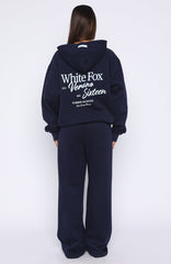 Verano Sixteen Lilia Wide Leg Sweatpants Navy